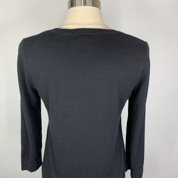 Gap Factory Scoop Neck Lightweight Sweater Medium - Picture 4 of 7